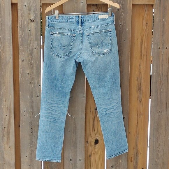 Attractive ADRIANO GOLDSCHMIED Piper Crop Slouchy Slim Crop Jean Women's 27R - Picture 11 of 11